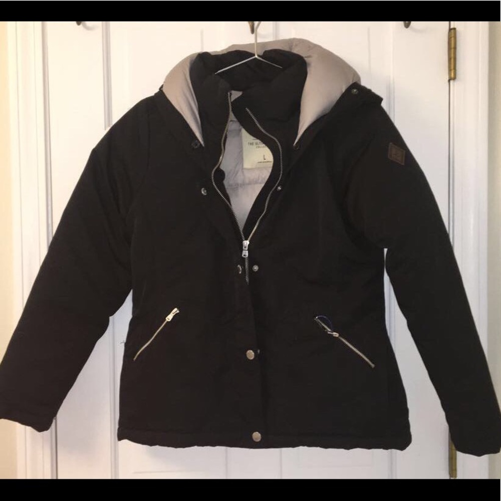 Puffer Jacket- Navy